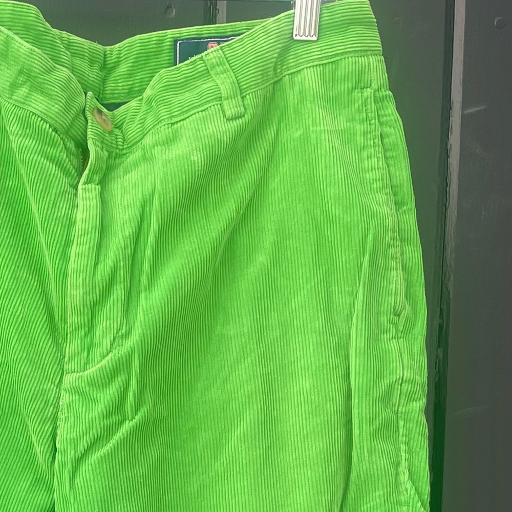 Vineyard Vines Green Corduroy 35 x 32 Pants Men